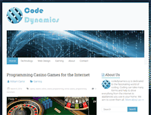 Tablet Screenshot of codedynamics.cz